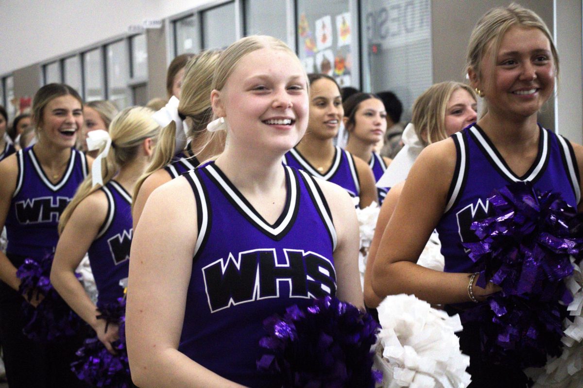 WALK OF CHAMPIONS. Celebrating the groups and teams who have achieved great things this semester, the Walk of Champions included members of the Wildkat Band, student council, varsity football, Wildkat Choir, the PitKats, FFA, Sweethearts, AFJROTC and cheer. 