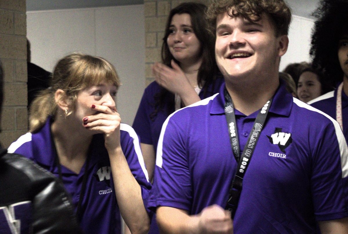 WALK OF CHAMPIONS. Celebrating the groups and teams who have achieved great things this semester, the Walk of Champions included members of the Wildkat Band, student council, varsity football, Wildkat Choir, the PitKats, FFA, Sweethearts, AFJROTC and cheer. 