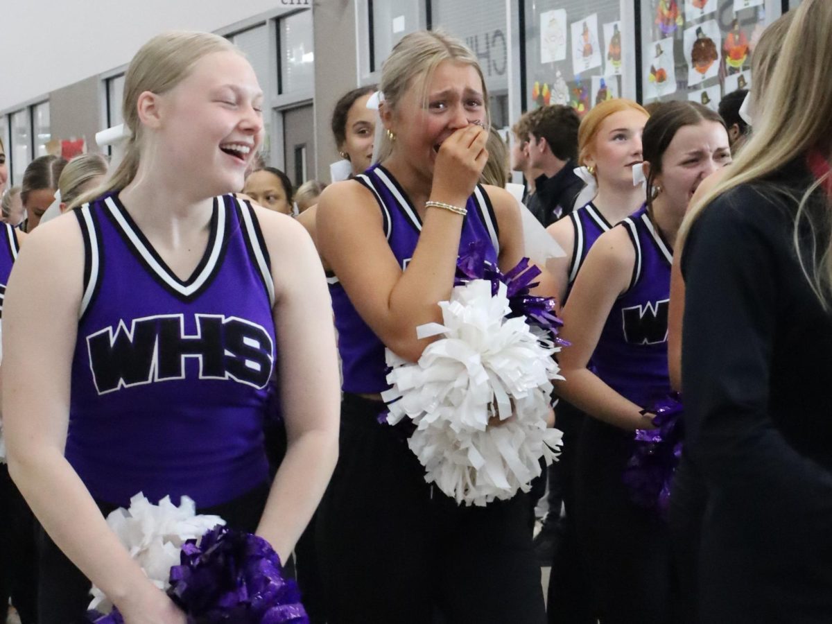 WALK OF CHAMPIONS. Celebrating the groups and teams who have achieved great things this semester, the Walk of Champions included members of the Wildkat Band, student council, varsity football, Wildkat Choir, the PitKats, FFA, Sweethearts, AFJROTC and cheer. 
