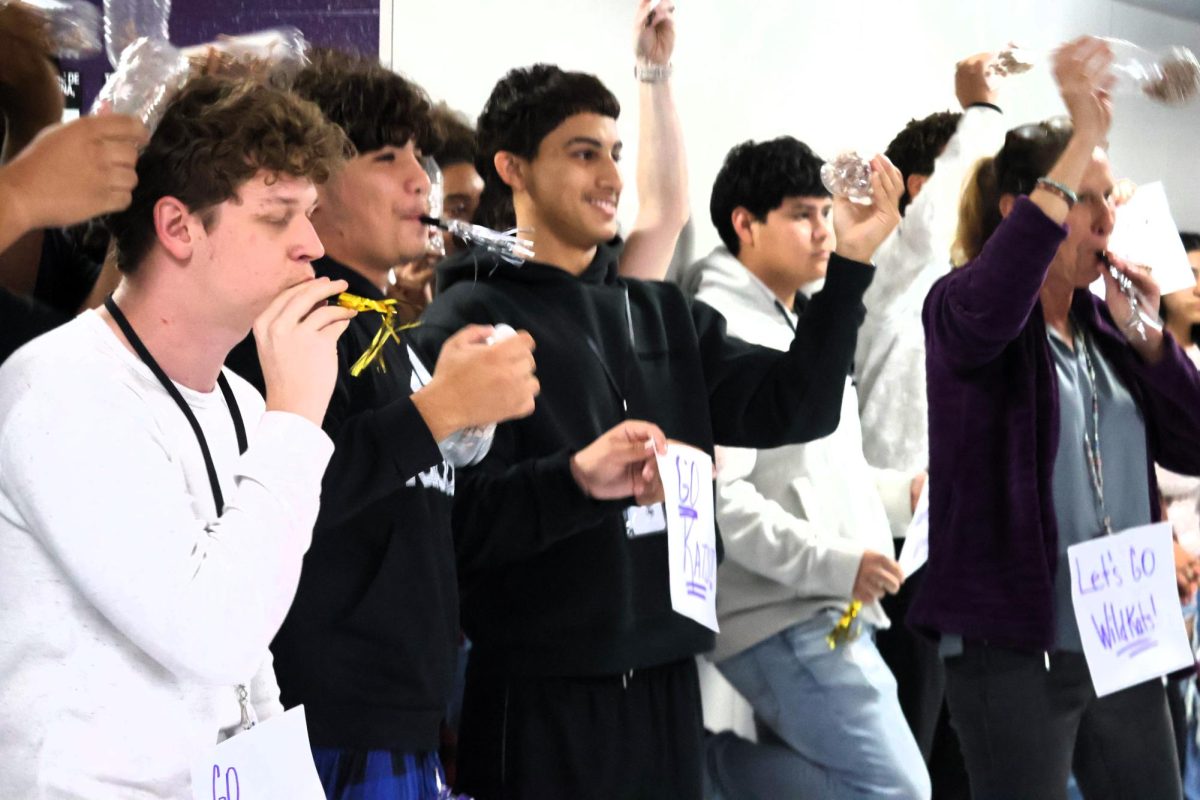 WALK OF CHAMPIONS. Celebrating the groups and teams who have achieved great things this semester, the Walk of Champions included members of the Wildkat Band, student council, varsity football, Wildkat Choir, the PitKats, FFA, Sweethearts, AFJROTC and cheer. 