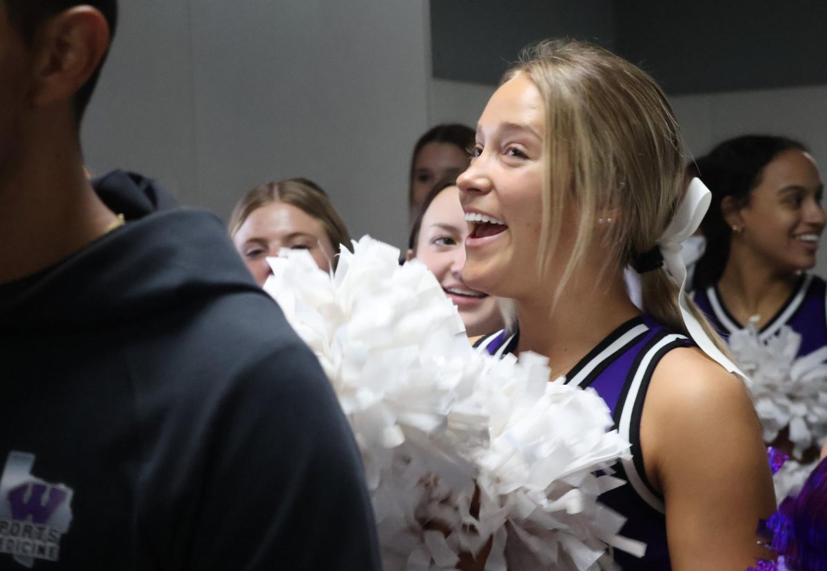 WALK OF CHAMPIONS. Celebrating the groups and teams who have achieved great things this semester, the Walk of Champions included members of the Wildkat Band, student council, varsity football, Wildkat Choir, the PitKats, FFA, Sweethearts, AFJROTC and cheer. 