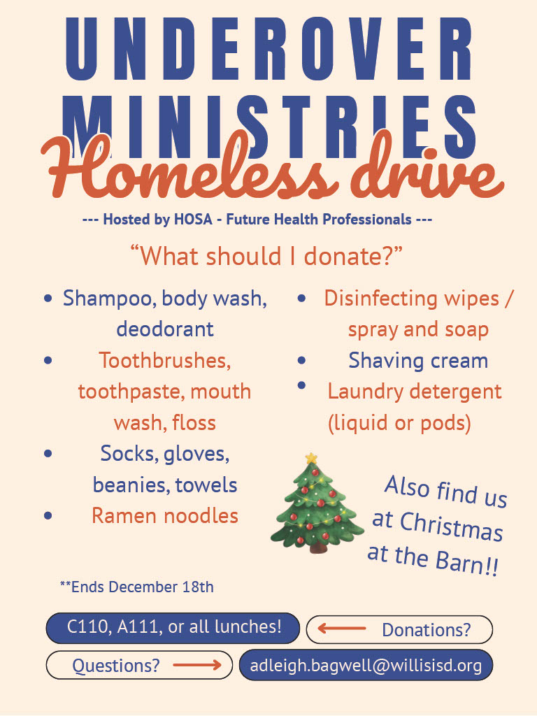 GIVE BACK. Join the HODA members and give back this holiday season. 