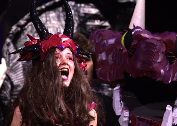 ALL THE SAME. As Dragon (Olivia Calvello) finds her true love in Donkey, she sings about her trouble with love. 